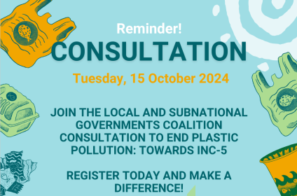 Consultation sur le traité sur le plastique 15 octobre
